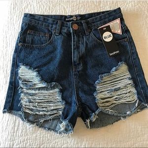 RIPPED DENIM SHORTS!
